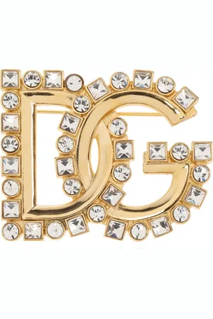 Dolce & Gabbana Krystaludsmykket DG broche