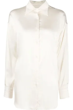 Tom Ford Langærmet T-shirt med spids krave
