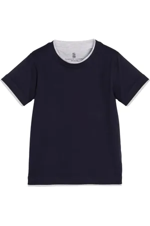 Brunello Cucinelli T-shirt med rund hals