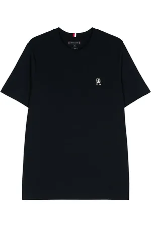 Tommy Hilfiger Broderet T-shirt med TH-monogram