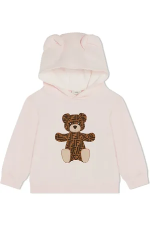 Fendi Hættetrøje i jersey med bamsetryk