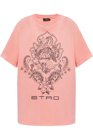Etro T-shirt med grafisk tryk