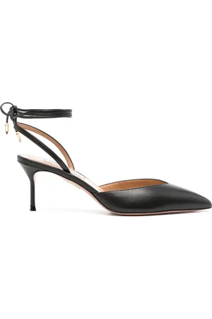 Aquazzura 70mm pumps i læder