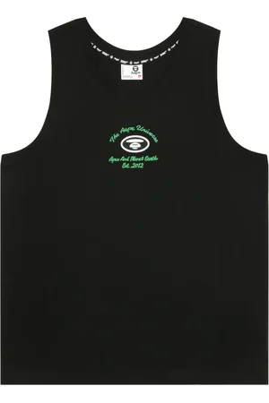 A Bathing Ape Tanktop med broderet logo