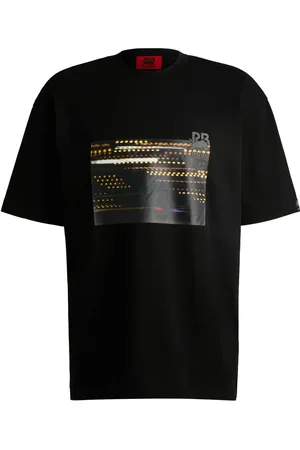 HUGO BOSS T-shirt med grafisk tryk