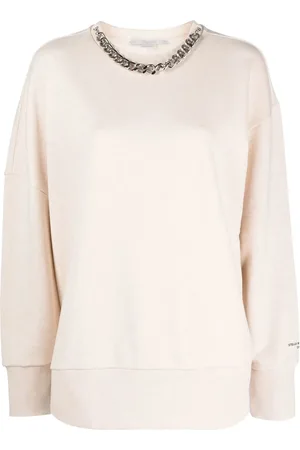 Stella McCartney Sweatshirt med kædedetalje