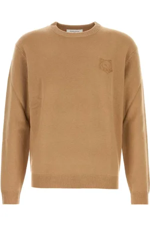 Maison Kitsuné Sweater med rævehoved-broderi