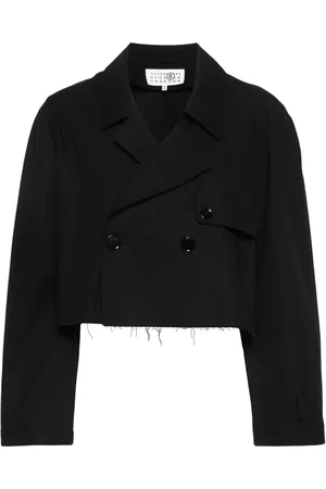 Maison Margiela Cropped dobbeltradet jakke