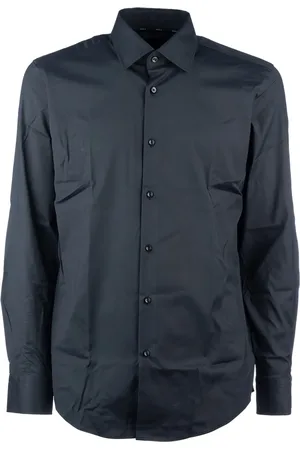 HUGO BOSS Twill-skjorte med smal pasform