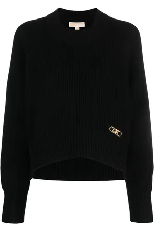 Michael Kors Striktrøje med logoplade