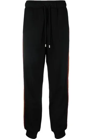 Lanvin Joggingbukser i bomuldsblanding med sidestribe