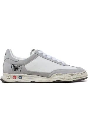 Maison Mihara Yasuhiro Tofarvede Herbie sneakers med paneler