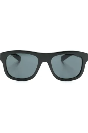 Gucci Wayfarer-solbriller med præget logo