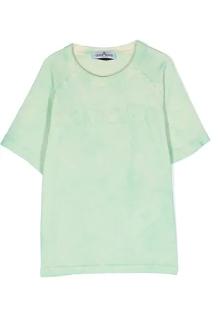 Stone Island T-shirt med broderet logo