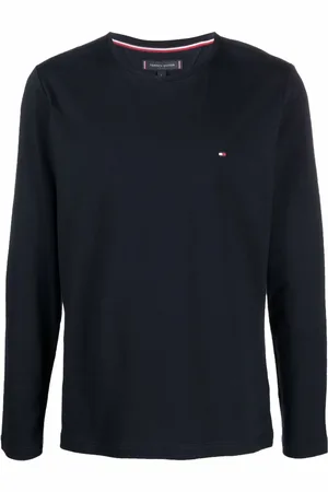 Tommy Hilfiger Langærmet T-shirt med broderet logo