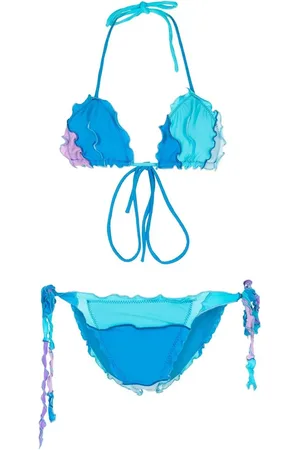 Sherris Trekantsbikini med flæsekant