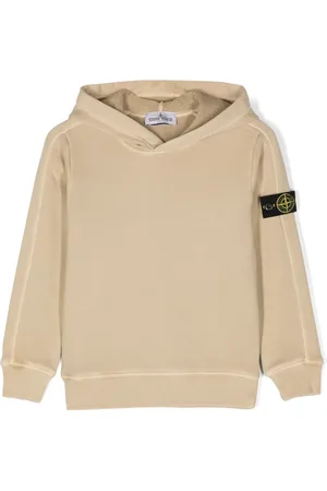 Stone Island Hættetrøje med kompasmotiv