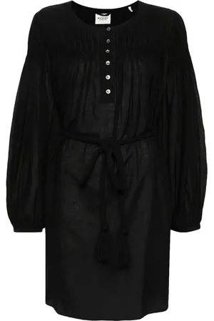 Marant Etoile Adeliani kjole med pintuck-detalje