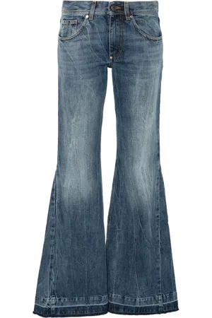 Stella McCartney Jeans med mellemhøj talje og svaj