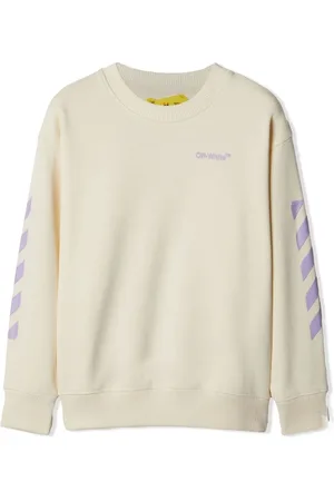 OFF-WHITE Trøje med pilemotiv og rund hals