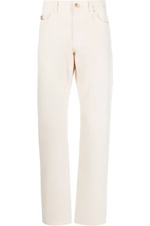 VERSACE Jeans med lige ben og Medusa-tryk