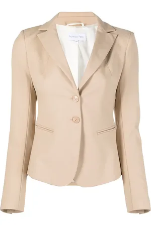 Patrizia Pepe Faconsyet blazer med spidsrevers