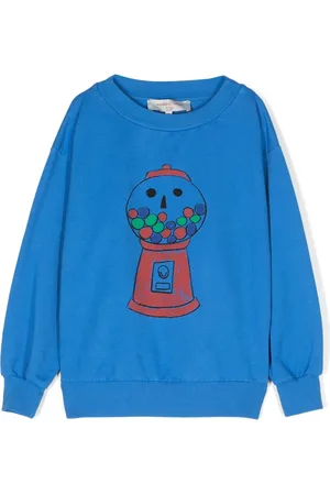 Weekend House Kids Sweatshirt med illustration-tryk