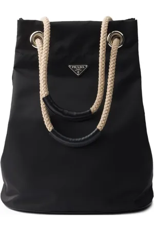 Prada Re-Nylon tote med snoretræk