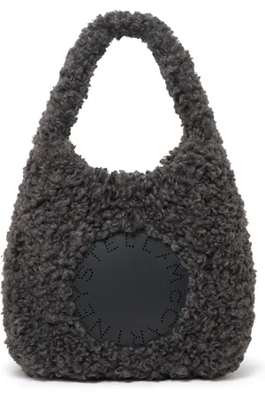 Stella McCartney Lille Plush teddy tote med logo