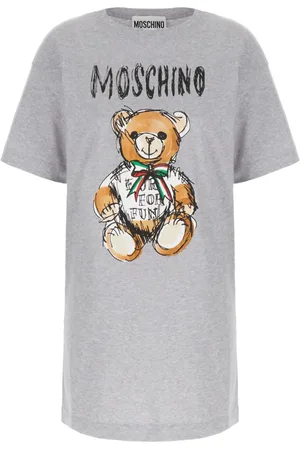 Moschino Kjole med bamse-logotryk