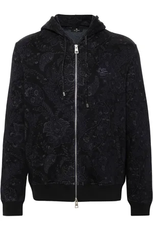 Etro Hættetrøje med paisley-tryk