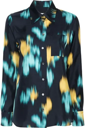Lanvin Skjorte med abstrakt tryk