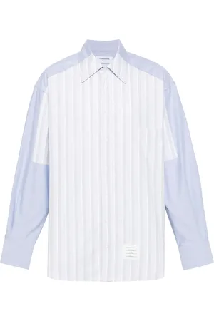 Thom Browne Skjorte med patchwork