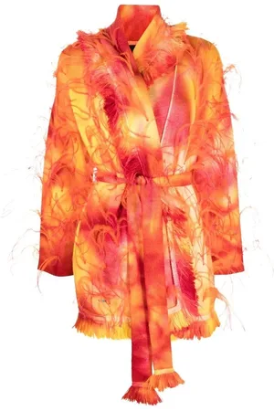 Alanui Sunset cardigan med fjerkant