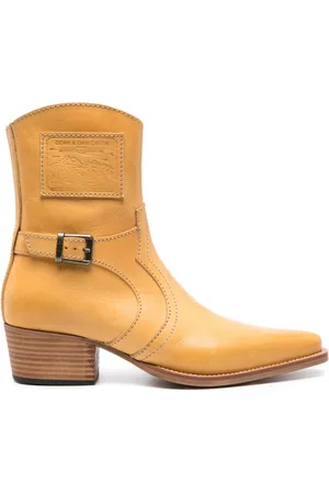 Dsquared2 60mm ankelstøvler i læder
