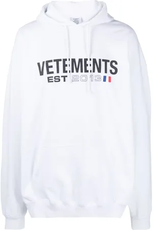 Vetements Hættetrøje med logotryk
