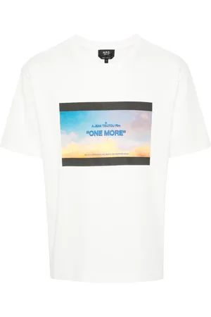 A.P.C. T-shirt med grafisk tryk