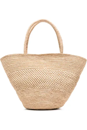 The Row Emilie tote i bast