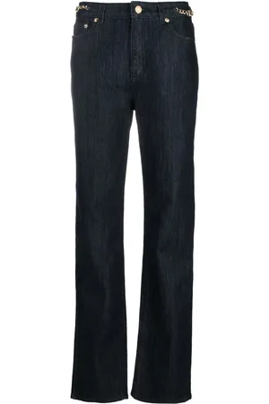 Michael Kors Jeans med lige ben og kædedetalje