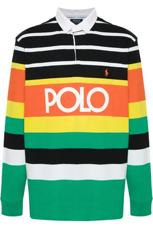 Ralph Lauren Strikket polo med logostempel