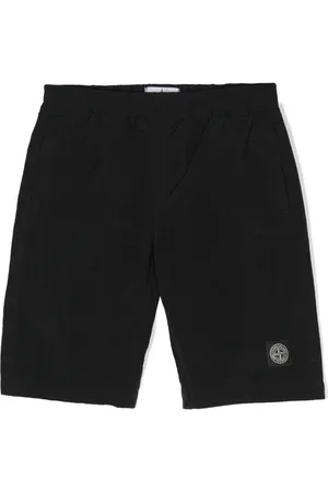 Stone Island Badeshorts i shell med kompasapplikation