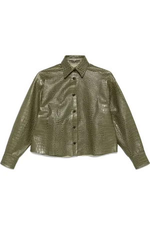 ERMANNO SCERVINO Skjorte med krokodilleeffekt