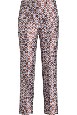 Etro Habitbukser i blomstret jacquard