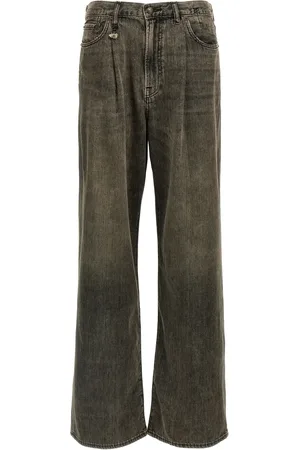 R13 Ellery jeans med brede ben