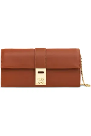 Salvatore Ferragamo Gancini clutch