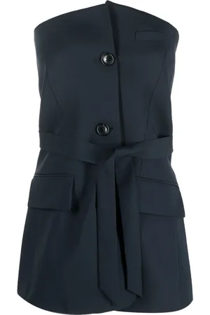 OUR LEGACY Top med off-shoulder-snit