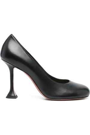 Amina Muaddi 80 mm pumps i læder
