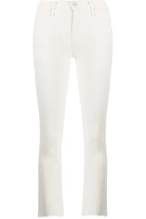 Mother Cropped jeans med svaj