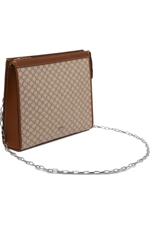 Max Mara Clutch i jacquard med logo