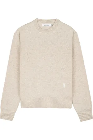 Sporty & Rich Sweater med logobroderi